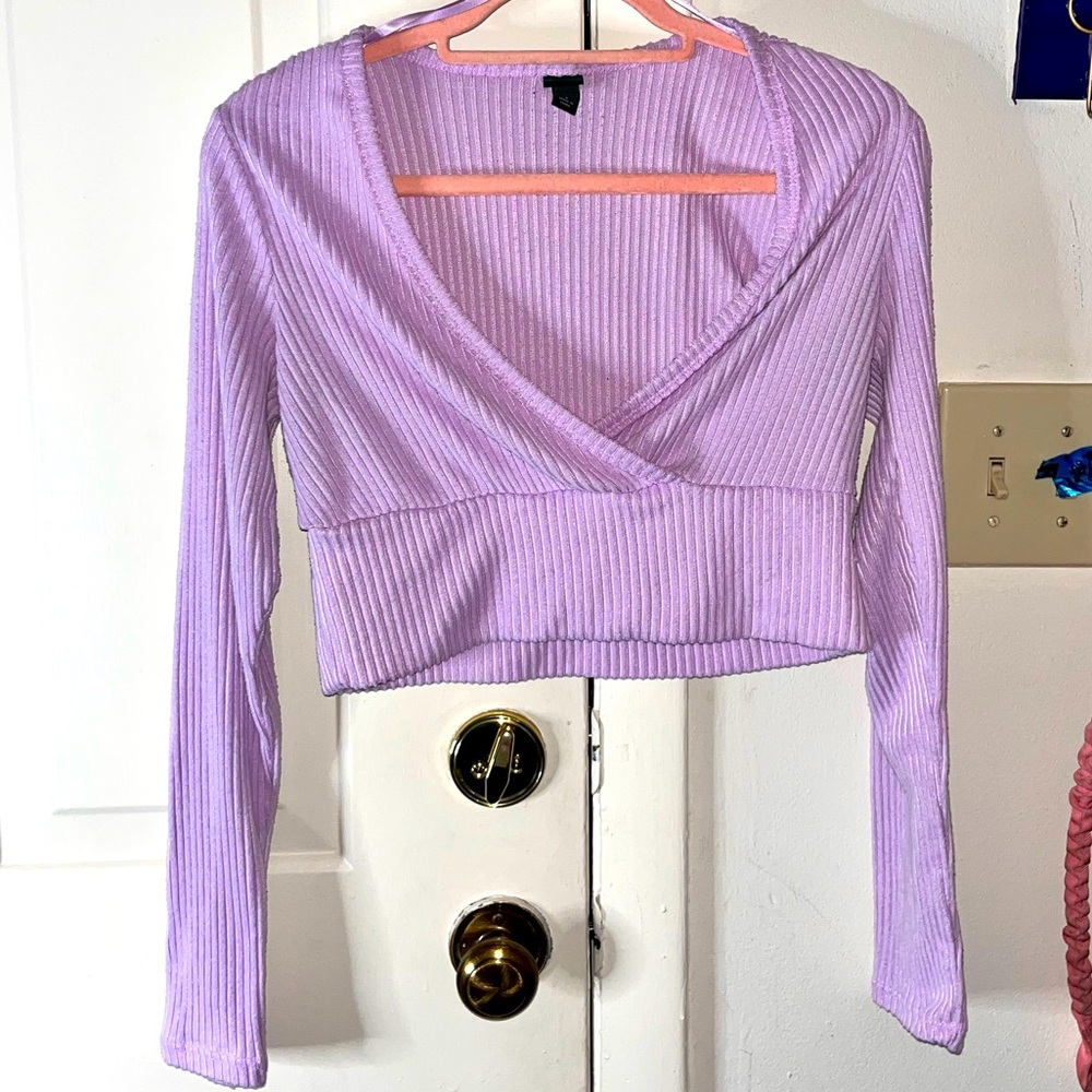 ✨Wild Fable L/S crop top✨